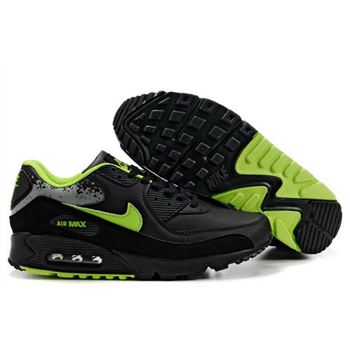 Mens Nike Air Max 90 Green Black Reduced